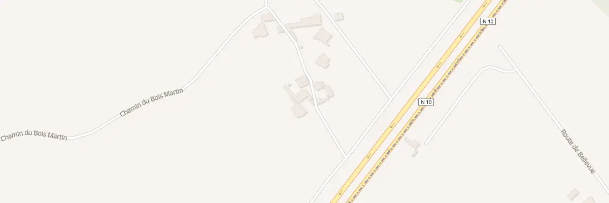 Plan du 1 Voie de Chez Chety à Saint-Médard