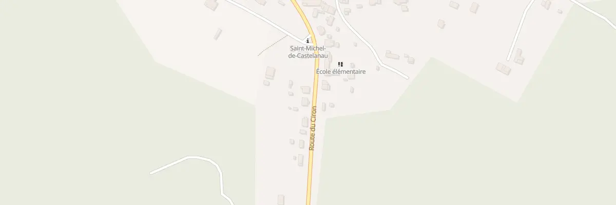 Plan du 24 Le Bourg à Saint-Michel-de-Castelnau