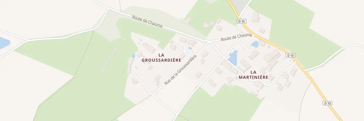 Plan du 8 Rue de la Groussardière à Melle