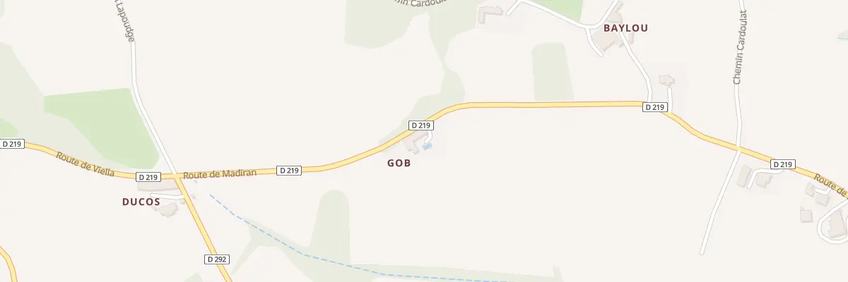 Plan du 4 Rte de Madiran à Arrosès