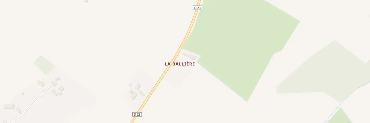 Plan du 5069 La Balliere à Arthezé