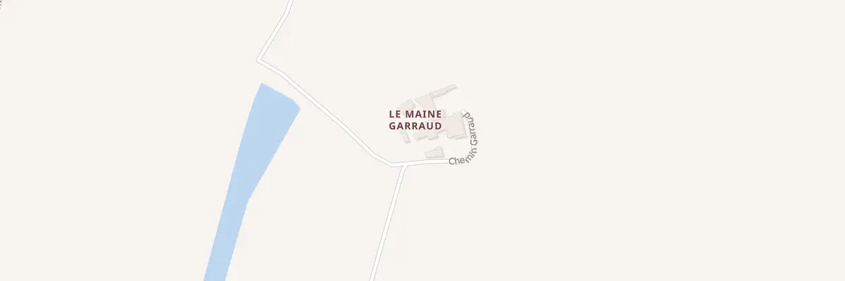 Plan du 1 Che Garraud à Condéon