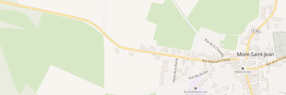 Plan du 42 Rue Mathurin Pattier à Mont-Saint-Jean