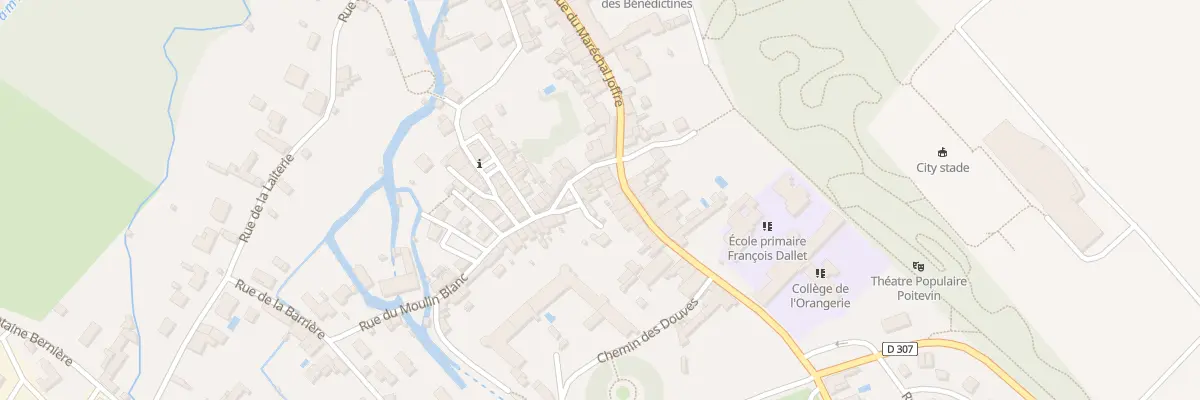 Plan du 8 Rue de la Libération à La Mothe-Saint-Héray