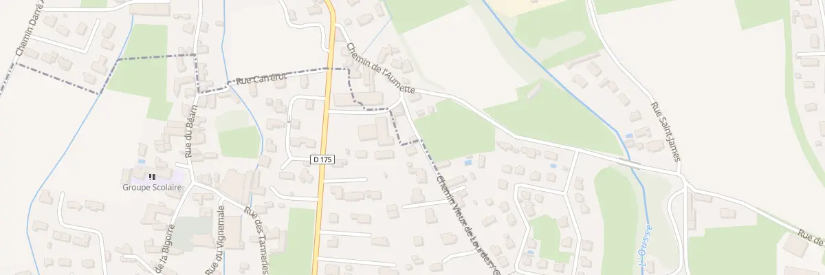 Plan du 4 Che Vieux de Lourdes à Pontacq
