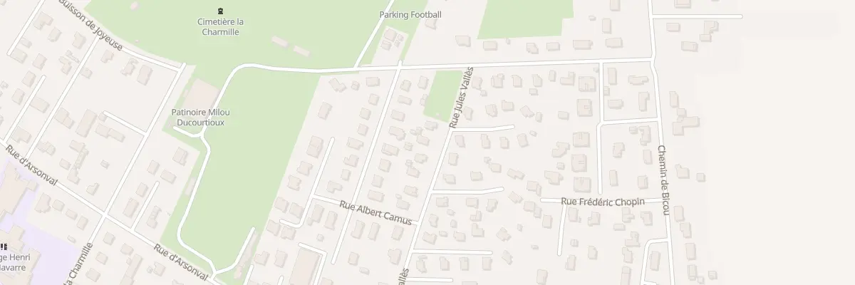Plan du 15 Rue Jules Valles à Coutras
