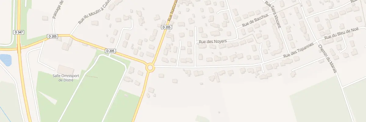 Plan du 5 Rue des Topannes à Distré