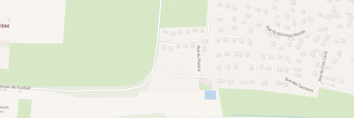 Plan du 3 Imp du Tilleul à Mézidon Vallée d’Auge