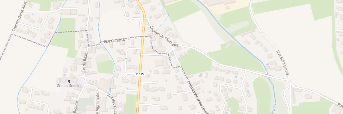 Plan du 2 Che Vieux de Lourdes à Pontacq