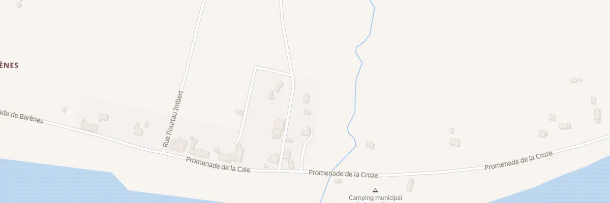 Plan du 596 La Croze à Sainte-Terre