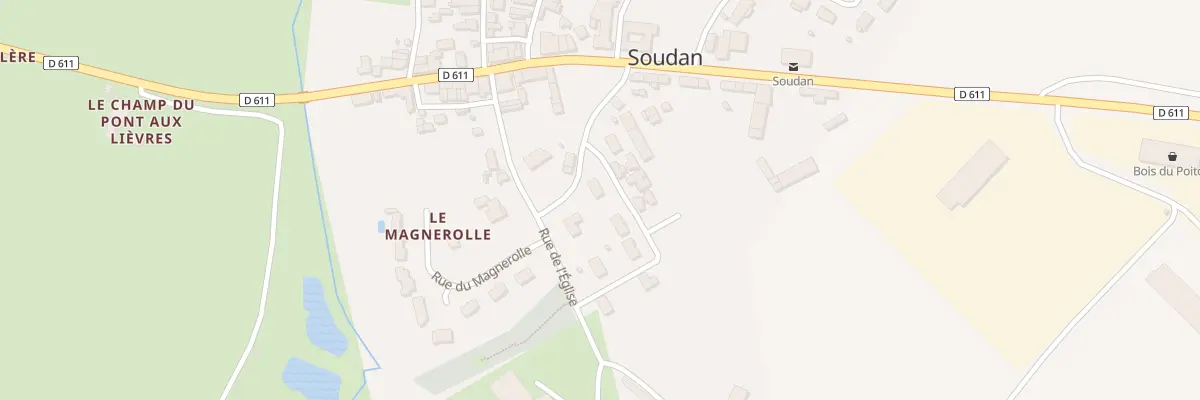 Plan du 2 Lot Hauts de la Prairie à Soudan