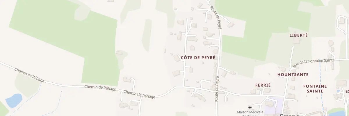 Plan du 7 Imp du Chai à Estang