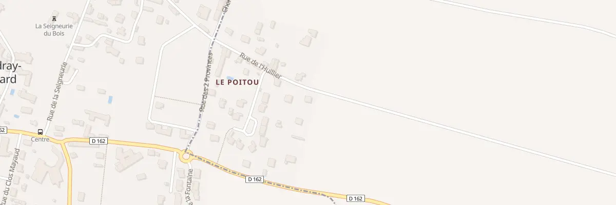 Plan du 174 Rue de l’Huillier à Artannes-sur-Thouet