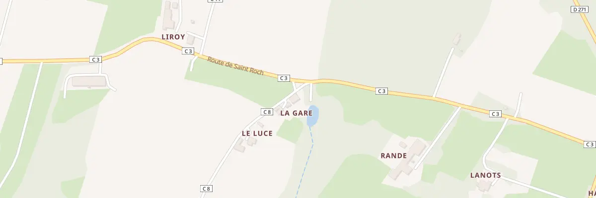 Plan du 5069 A Lanots à Maupas