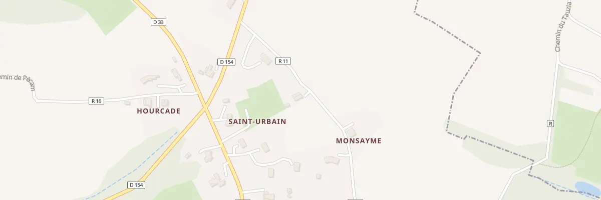 Plan du 935 Rte du Château d’Eau à Monclar