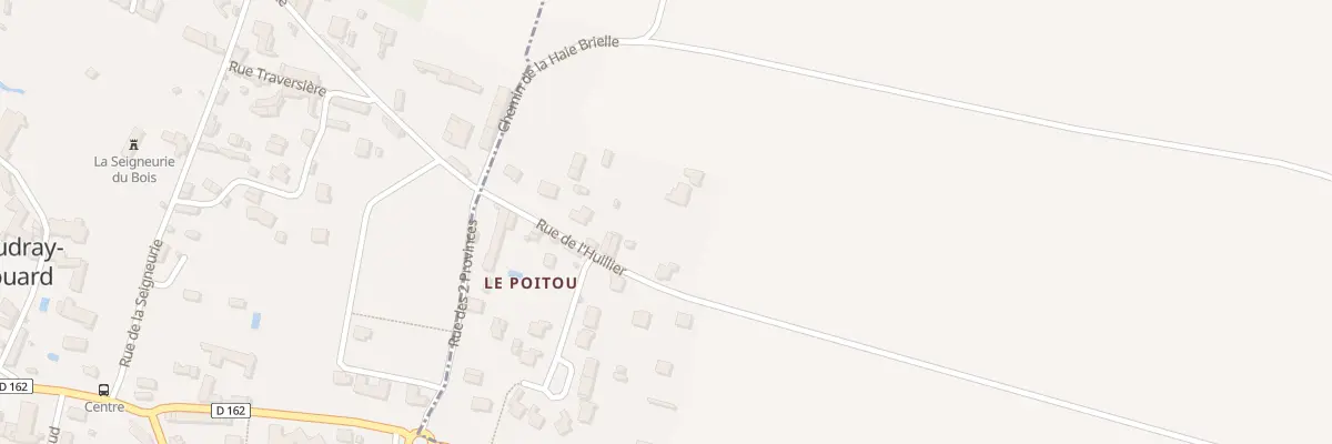 Plan du 133 Rue de l’Huillier à Artannes-sur-Thouet