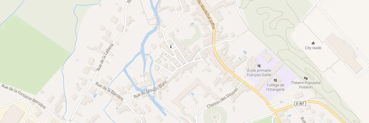 Plan du 12 Rue du Moulin Blanc à La Mothe-Saint-Héray