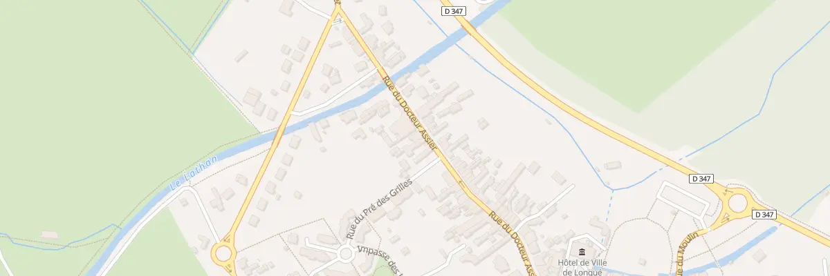 Plan du 47 Rue du Docteur Assier à Longué-Jumelles