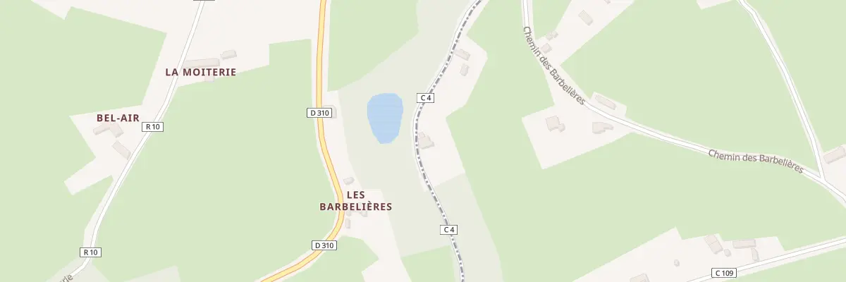 Plan du 1 Che des Barbelieres à Saint-Rémy-de-Sillé
