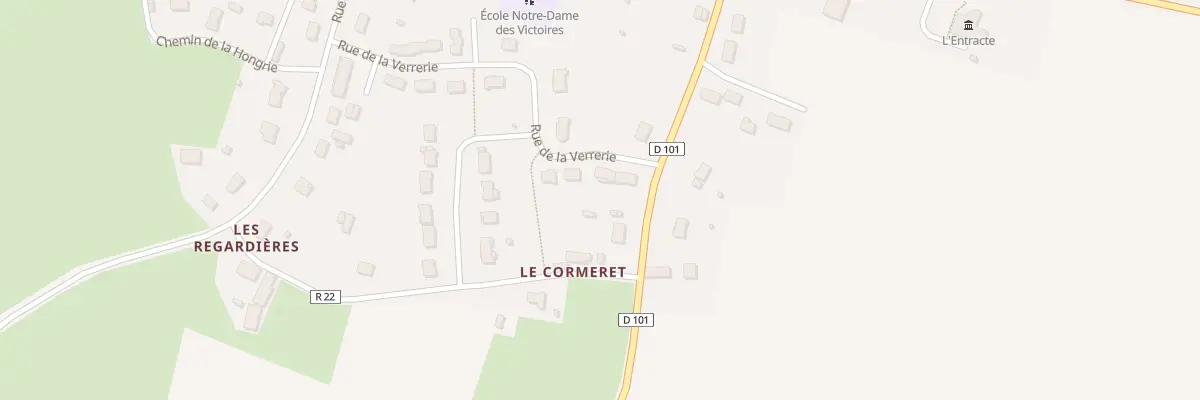 Plan du 14 Rue de la Verrerie à Saint-Symphorien