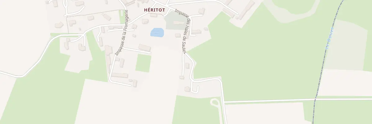 Plan du 4 Imp des Haies des Saules à Saint-Ouen-du-Mesnil-Oger