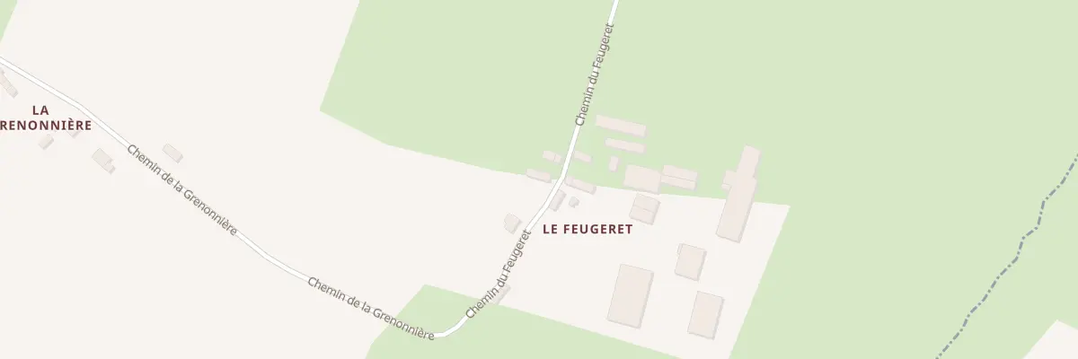 Plan du 36 Le Feugeret au Ménil-Scelleur
