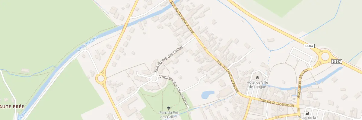 Plan du 1 Rue du Pre des Grilles à Maulévrier