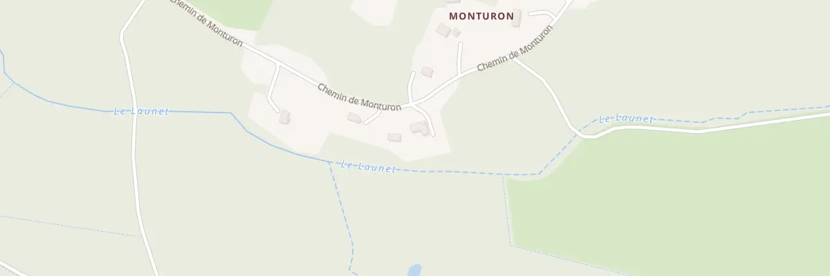 Plan du 914 Chem de Monturon à Estigarde