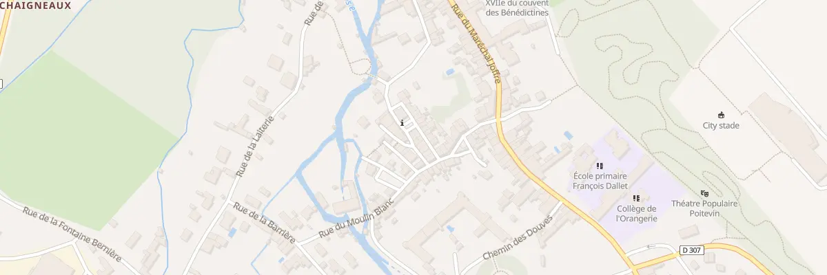 Plan du 55 Rue de l’Ouche à La Mothe-Saint-Héray
