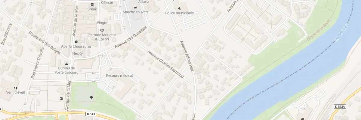 Plan du 48 Av Pasteur à Cabourg