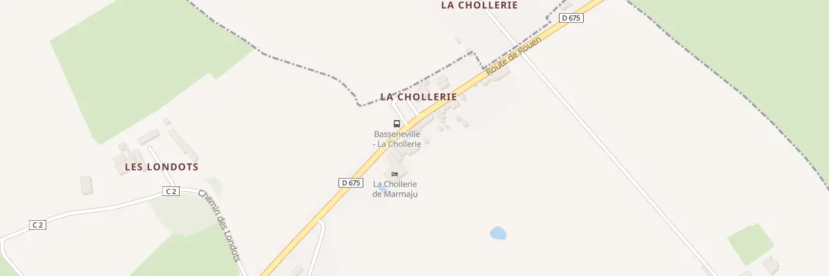 Plan du 5060 La Chollerie à Basseneville