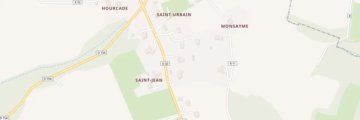 Plan du 5075 A Saint Urbain à Monclar