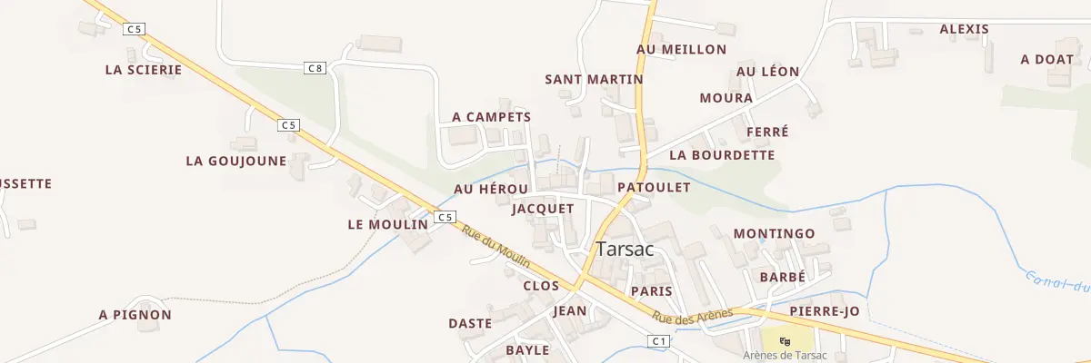Plan du 10 Imp de Chicoton à Tarsac