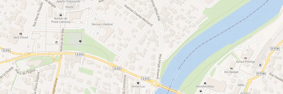 Plan du 57 Av Pasteur à Cabourg