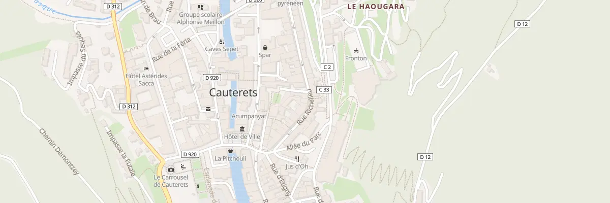 Plan du 15 Rue Richelieu à Cauterets