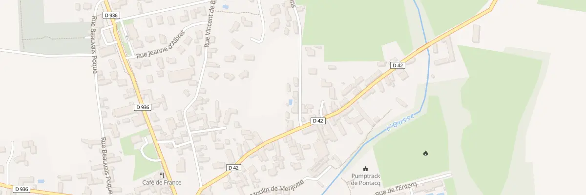 Plan du 3 Rue des Moulins à Pontacq