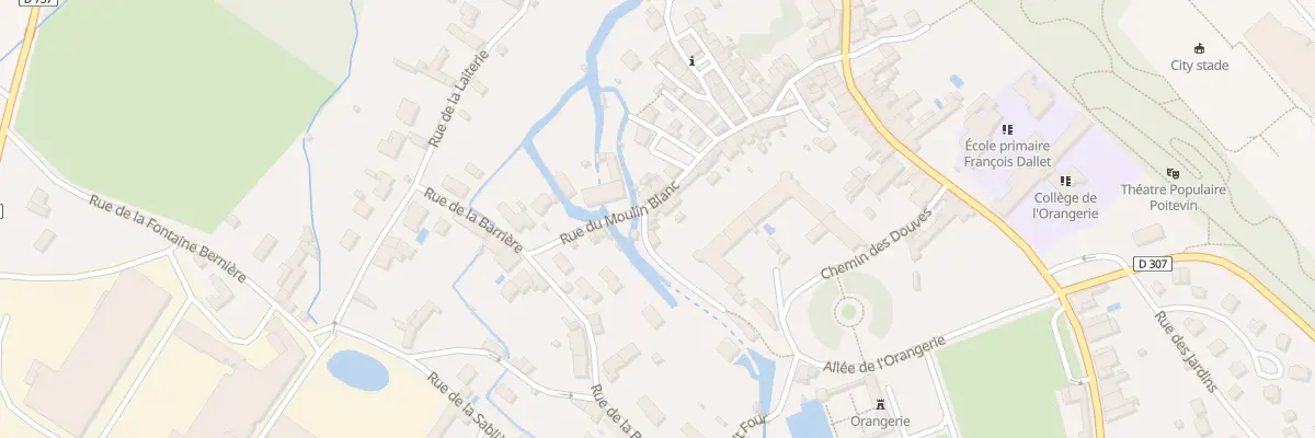 Plan du 39 Rue du Moulin Blanc à La Mothe-Saint-Héray