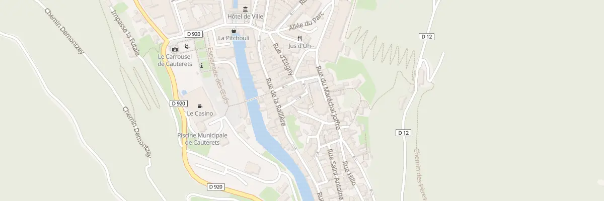 Plan du 4 Rue Victor Hugo à Cauterets