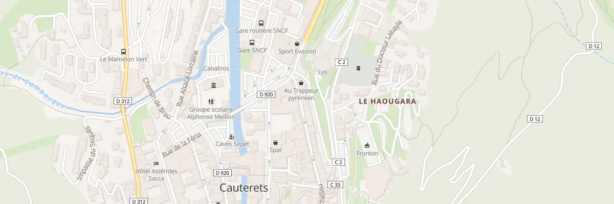 Plan du 34 Rue Richelieu à Cauterets