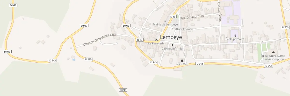 Plan du 7 Rue de la Coste à Lembeye