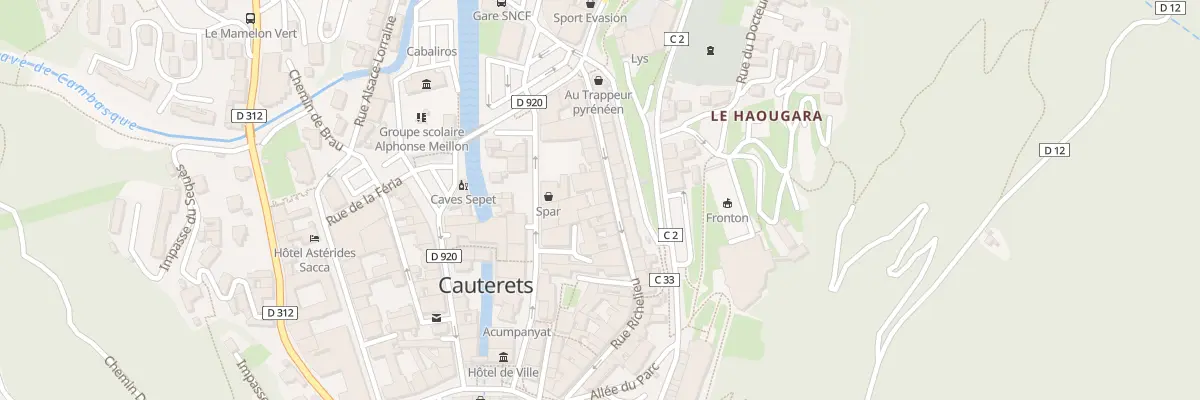 Plan du 31 Rue Richelieu à Cauterets