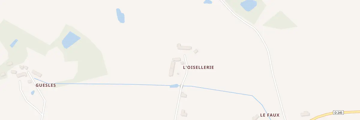 Plan du 3 L’Oisellerie à Champfrémont