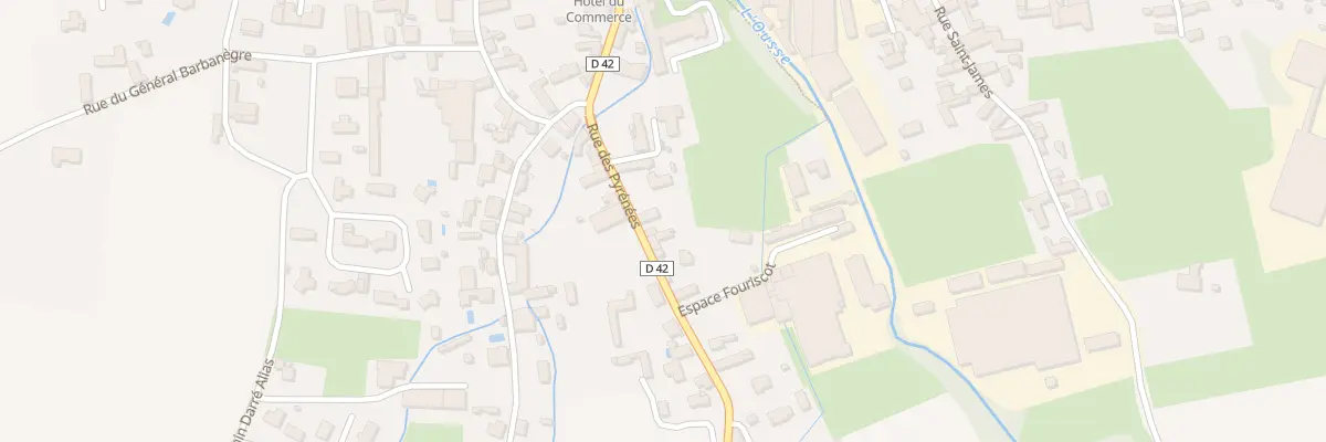 Plan du 7 Rue des Pyrenees à Pontacq