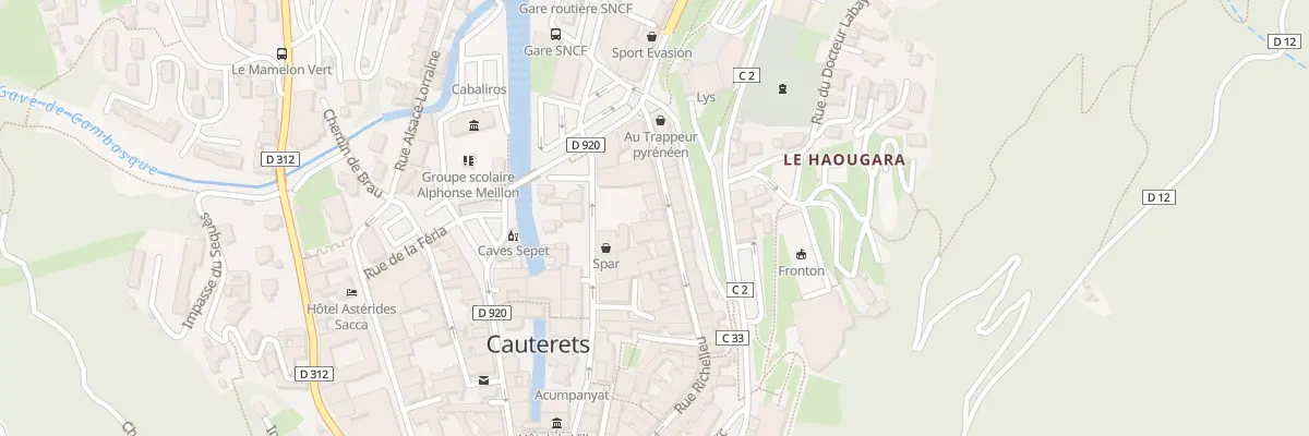 Plan du 35 Rue Richelieu à Cauterets