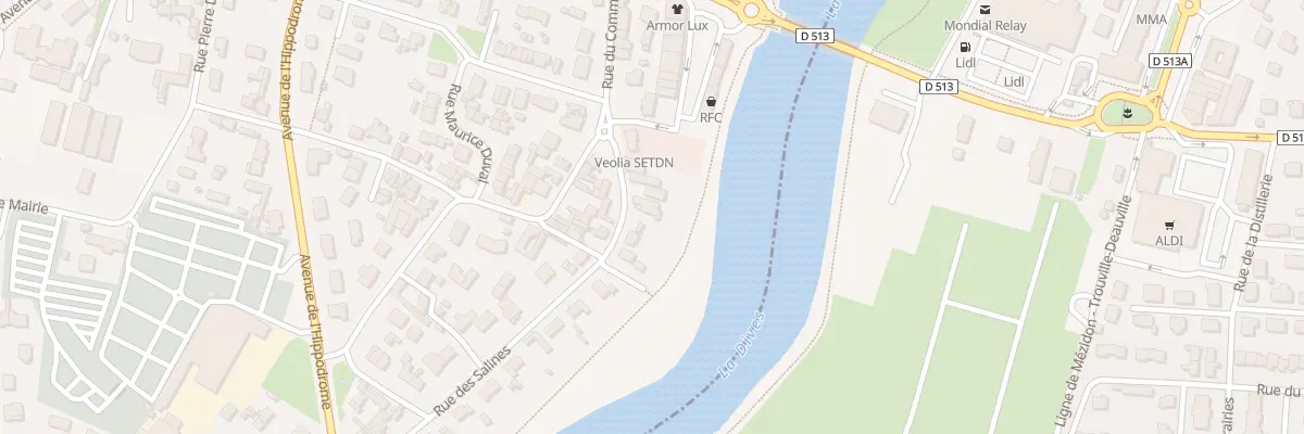 Plan du 3 Rue des Salines à Cabourg