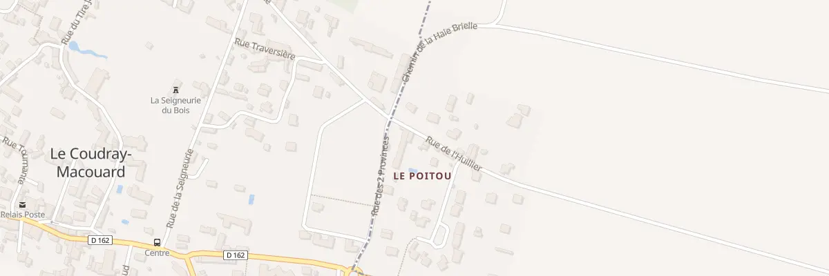 Plan du 36 Rue de l’Huillier à Artannes-sur-Thouet