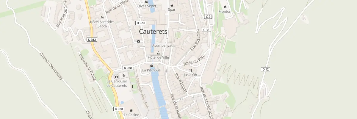 Plan du 3 Rue Richelieu à Cauterets
