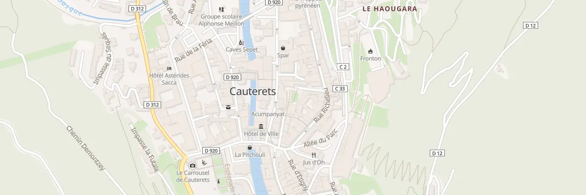 Plan du 19 Rue Richelieu à Cauterets