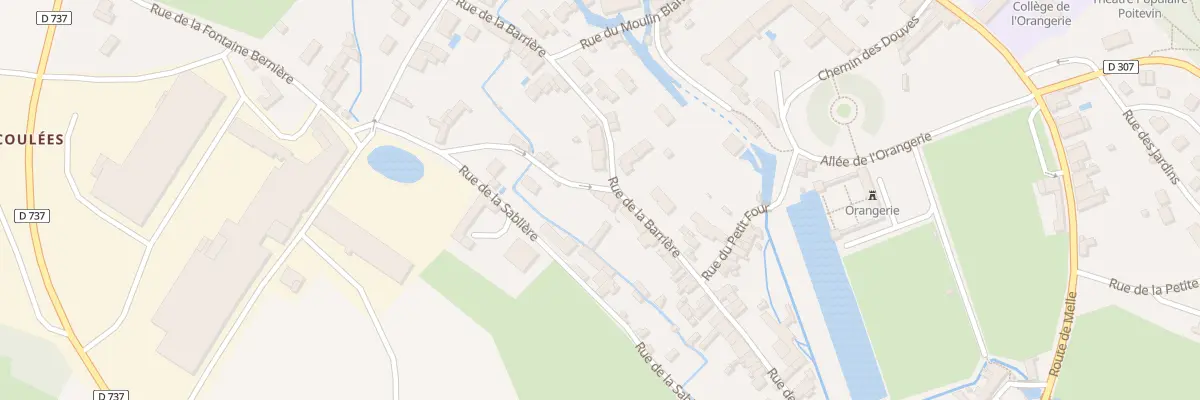 Plan du 8 Rue de la Boue à La Mothe-Saint-Héray