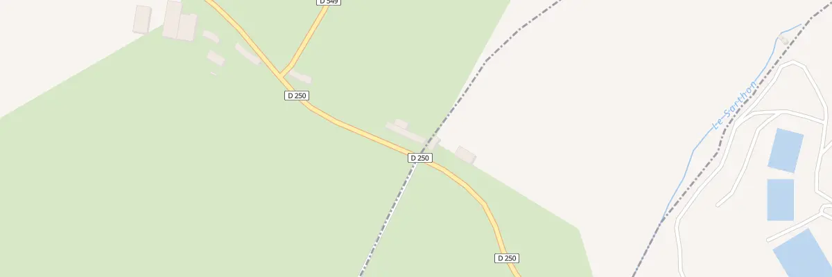 Plan du 3 Les Arcis à Chahains
